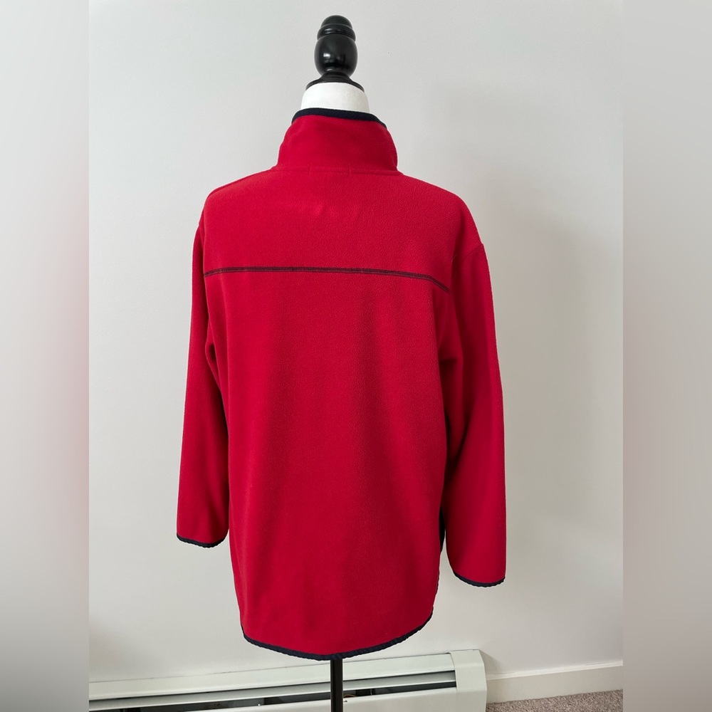 Tabi Active Red Fleece Full Zip Sweater - Size Medium
Navy blue lining - Picture 3 of 6